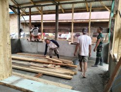 Rumah yang Direhab Satgas TMMD Terlihat Berdiri Kokoh