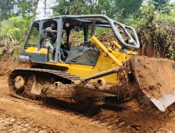 Pembukaan Jalan Baru Oleh Satgas TMMD Dikebut