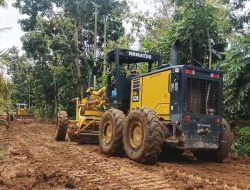 Jalan Baru TMMD Permudah Warga Bawa Hasil Perkebunan