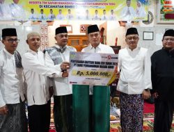 Safari Ramadhan di Sumber Agung, Ini Harapan Bupati Agus Rubiyanto