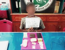 Polisi Tangkap Bandar Sabu di Teluk Pandak Beserta Barang Bukti