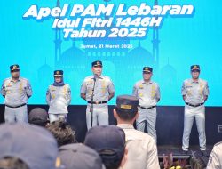 Menghadapi Arus Mudik dan Balik, Jasa Raharja Gelar Apel PAM Lebaran 2025