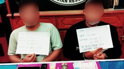 Lagi Dua Pengedar Narkotika, Ditangkap Polisi di Muara Tebo