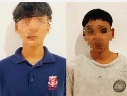 Dua Pelaku Penganiayaan Ditangkap Satreskrim Polres Bungo di Palembang