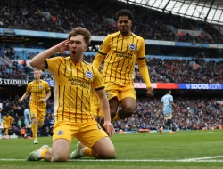 Drama di Etihad: Manchester City Ditahan Imbang Brighton 2-2