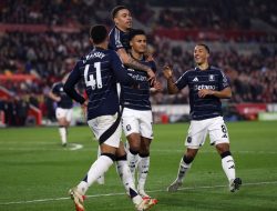 Aston Villa Tumbangkan Brentford, Terus Bersaing di Zona Eropa