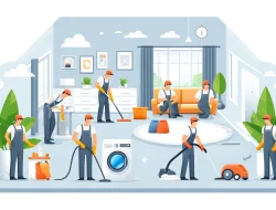 Jasa Cleaning Service dan Laundry Pasca Lebaran