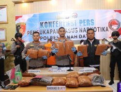 Polres Tanah Datar Ungkap Kasus Penyalahgunaan Narkoba