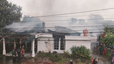 Satu Rumah di Bungo Ludes Dilalap Sijago Merah