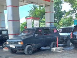 Tak Pernah Kapok, Setelah Dirazia Polisi SPBU Pal 3 Kembali Layani Pelangsir