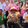 Dukung Program Ketahanan Pangan, Kapolres Bungo dan TPHP Panen Raya Jagung