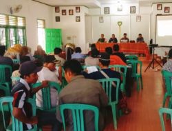 Babinsa Daryono Hadiri Pemantapan Panitia MTQ Ke XIV Rimbo Ilir 2025