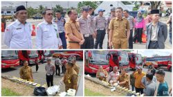 Jelang Keberangkatan CJH Bungo, Apri Pantau Uji Kelayakan Kendaraan dan Tes Urine Sopir