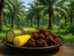 Lemang dan Rendang: Menu Spesial untuk Menikmati Suasana Kebun Sawit