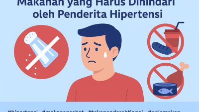Makanan yang Harus Dihindari oleh Penderita Hipertensi
