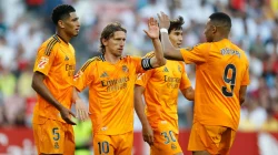 Real Madrid Tundukkan Sevilla 2-0 di Laga Tandang Terakhir La Liga 2024/2025