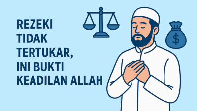 Rezeki Tidak Tertukar, Ini Bukti Keadilan Allah