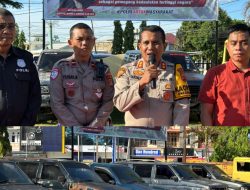 9 Unit Mobil Pelangsir BBM Subsidi di SPBU Diamankan Polres Bungo