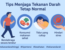Tips Menjaga Tekanan Darah Tetap Normal