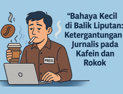 Bahaya Kecil di Balik Liputan: Ketergantungan Jurnalis pada Kafein dan Rokok