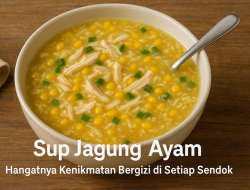 Sup Jagung Ayam – Hangatnya Kenikmatan Bergizi di Setiap Sendok