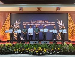 Dandim Jombang Raih Penghargaan Program Serap Gabah Tahun 2025 dari Perum Bulog