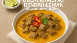 Gulai Kambing Rendah Lemak dengan Santan Nabati