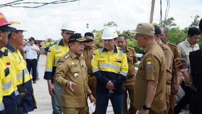 Tinjau Progres Jalan Khusus Batubara, Gubernur Al Haris: Kita Puas dengan Pekerjaan PT. IBS