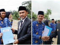 Bupati dan Wabup Bungo Serahkan SK CPNS Formasi Tahun 2024