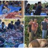 Rayakan Idul Adha di Dusun Sungai Gurun, Muhammad Adani Sembelih Dua Ekor Sapi