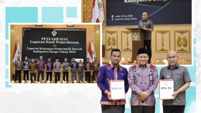 Kabupaten Bungo Raih Opini WTP Keenam Dari BPK RI Jambi Atas LPKD Tahun Anggaran 2024