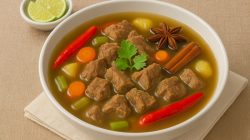 Sup Kambing Rempah Hangat dan Menyehatkan