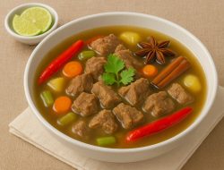 Sup Kambing Rempah Hangat dan Menyehatkan