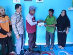 BAZNAS Tebo Salurkan Santunan Keluarga Korban Tenggelam di Teluk Singkawang