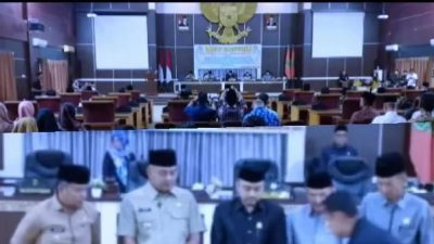 DPRD Tebo Gelar Rapurna Pendapat Akhir fraksi, Ranperda Perubahan APBD TA 2025