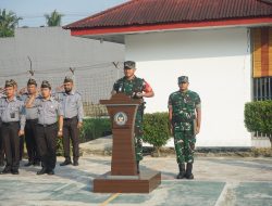 Pimpin Upacara di Lapas, Ini Pesan Dandim Letkol Dedy Pungky kepada Warga Binaan