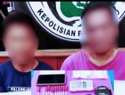 Dua Pengedar Sabu di Tengah Ilir, Tak Berkutik Disikat Polisi