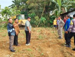 Jalan Menuju Kantor Lurah Baru di Rimbo Bujang Mulai Dikerjakan