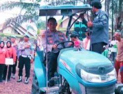 Kapolres Tebo AKBP Triyanto, Komandoi Tanam Jagung di Sumay