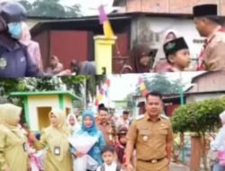 Wabup Tebo Tinjau Hari Pertama Sekolah Bersama Ayah, di TK Islam Al Washliyah