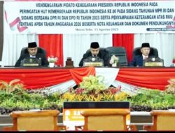 Rapat Paripurna DPRD Tebo, Mendengar Pidato Kenegaraan Presiden Republik Indonesia