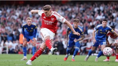 Arsenal Bantai Leeds United 5-0, Gyökeres Cetak Gol Perdana di Premier League