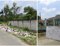 Geram, Persolaan Sampah Tak Kunjung Usai Warga Perumahan Bungo Dani Residence Blokir Jalan