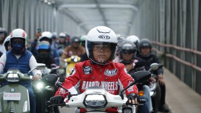 Semarak Sunmori Merdeka, Gubernur Al Haris Riding Bersama Forkopimda Jambi