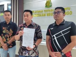 Kejari Bungo Laporkan Eka Larka ke Polisi, Kajari : Karena Telah Merugikan Institusi Kami