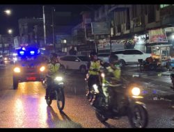 Ciptakan Situasi Kamtibmas kondusif, Polres Bungo Gelar Patroli Skala Besar