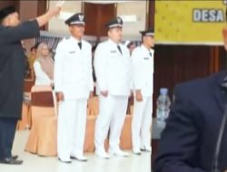 Pj Sekda Tebo Kukuhkan dan Lantik Kades Beserta BPD