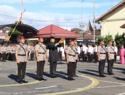 Kapolresta Bukittinggi Pimpin Sertijab dan Pelantikan Sejumlah Kasat