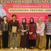 Wastra Jambi Naik Kelas, Hj. Hesti Haris Buka Pelatihan Desain Fesyen