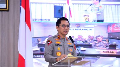 Kapolda Buka Taklimat Awal Audit Kinerja Itwasda Polda Jambi tahap II T. A. 2025